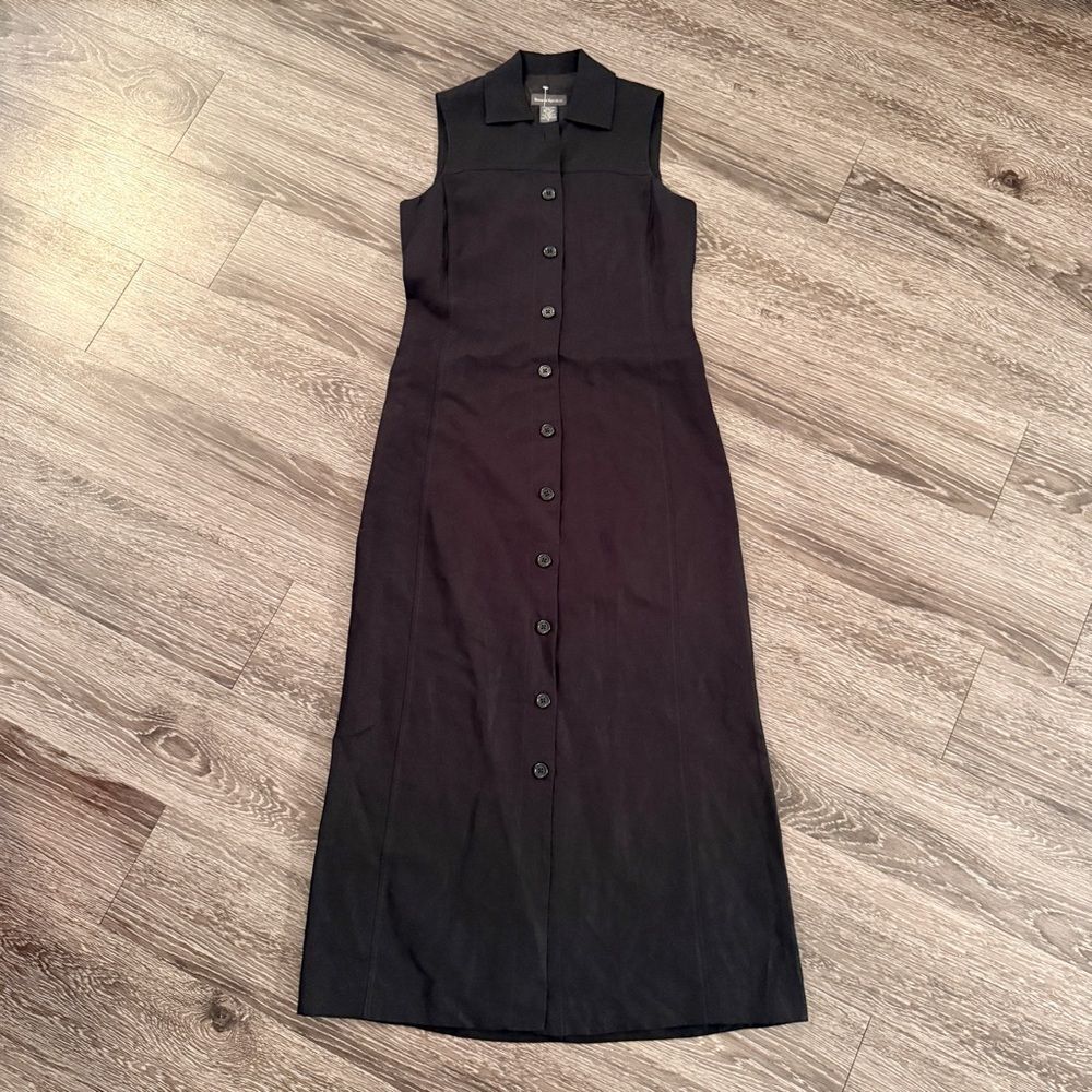 Banana Republic Vintage Sleeveless Button Up Maxi Dress